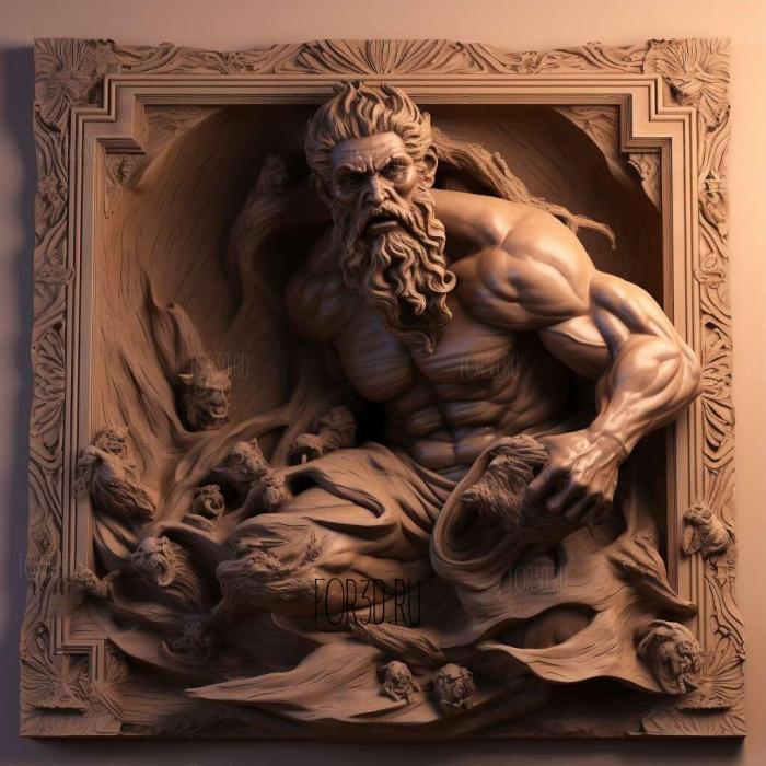 Hercules series 2 stl model for CNC